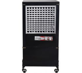Air king 90 Liter Air Cooler Large Cooling Capacity Inverter Operated | Turbo Fan Technology | Honey Comb Pad With Plastic Net 90 L Tower Air Cooler Black, image